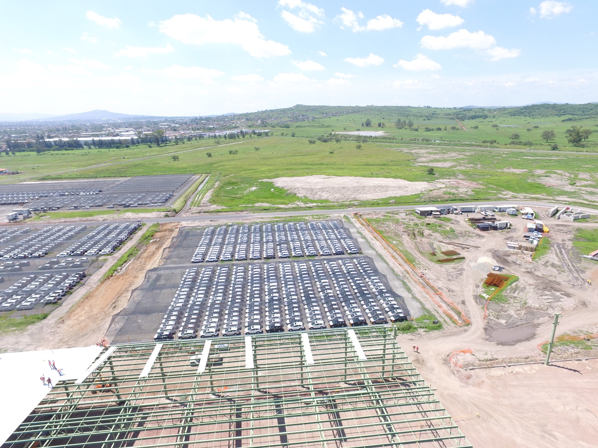 Honda Planta Salto Jalisco, 1100 toneladas