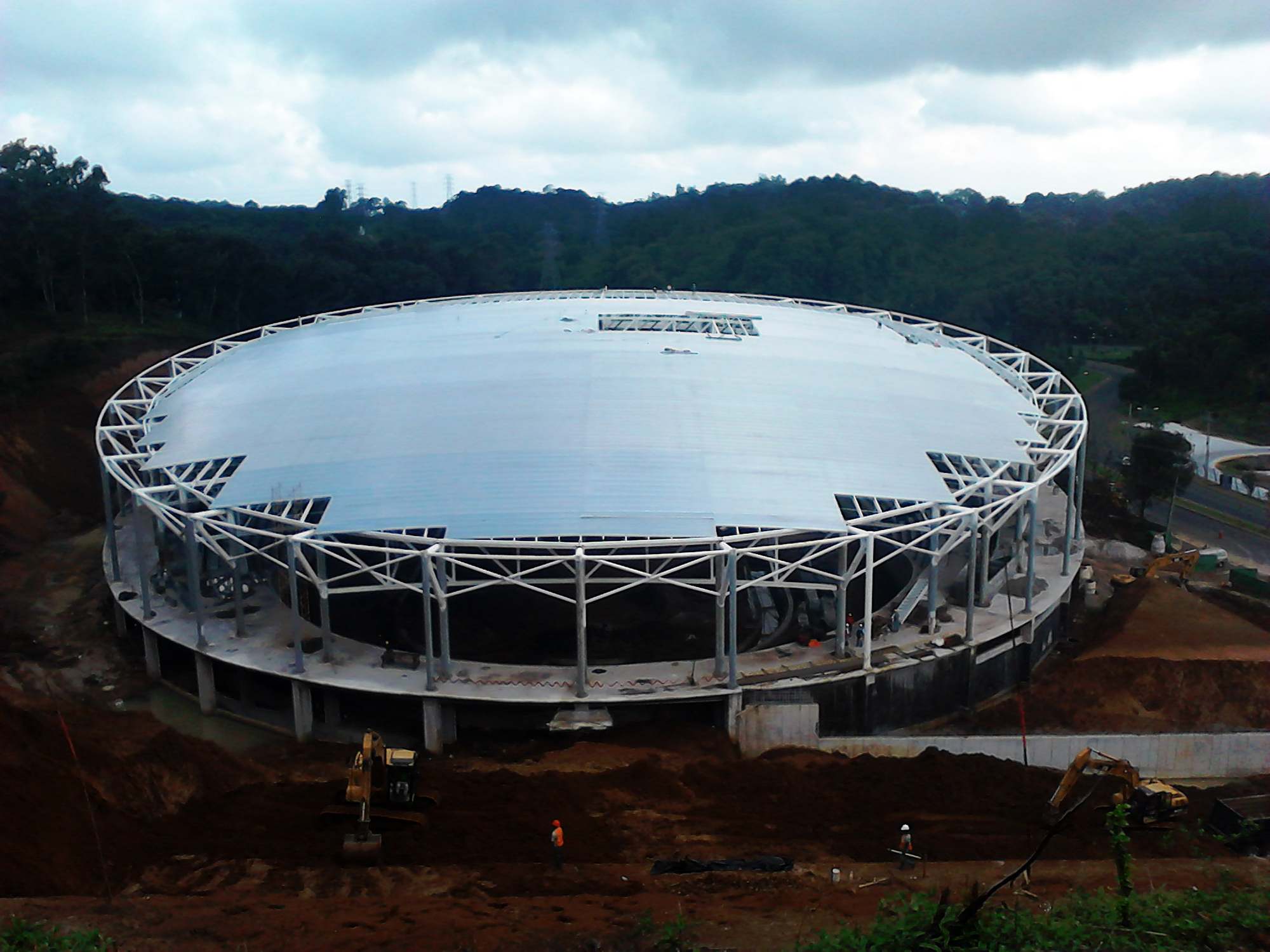 Velódromo (Juegos Panamericanos del Caribe) Xalapa, Veracruz 400 toneladas